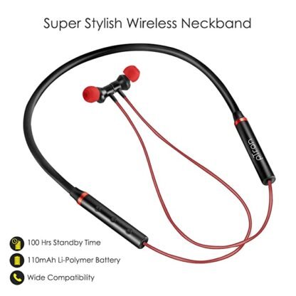 pTron Tangent Beats Magnetic in-Ear Wireless Bluetooth Headphones with Mic - Image 4